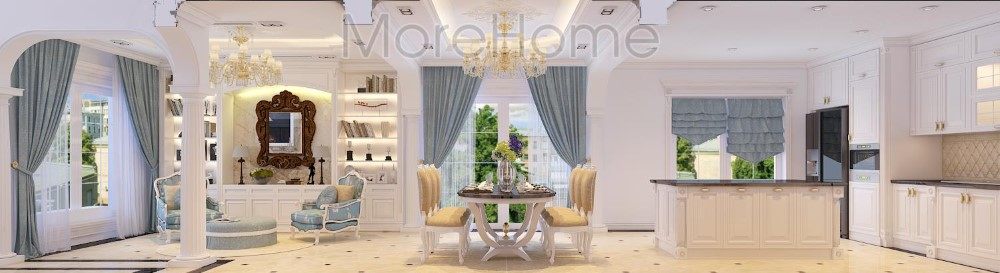 Thiết kế nội thất biệt thự EuroLand